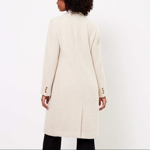 Soft and Cozy Herringbone Coat - Picture 4 of 6